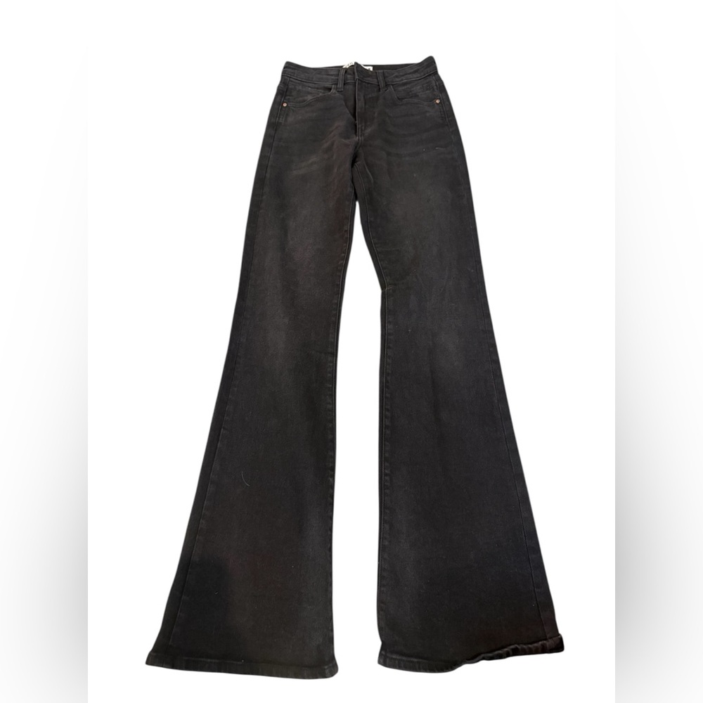 Zara Black Flare Women's Jeans size 6-  NWOT - Picture 4 of 6